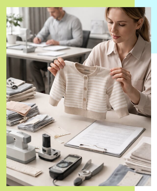 Сертификация детской одежды и текстильных изделий в Большой Камне