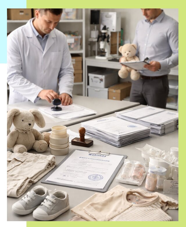 Сертификация детских товаров в Большой Камне от 15212 р. | Алешин-Бль