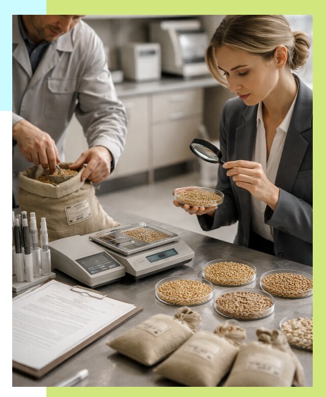 Сертификация зерна в Большой Камне по цене от 15212 р. | Алешин-Бль