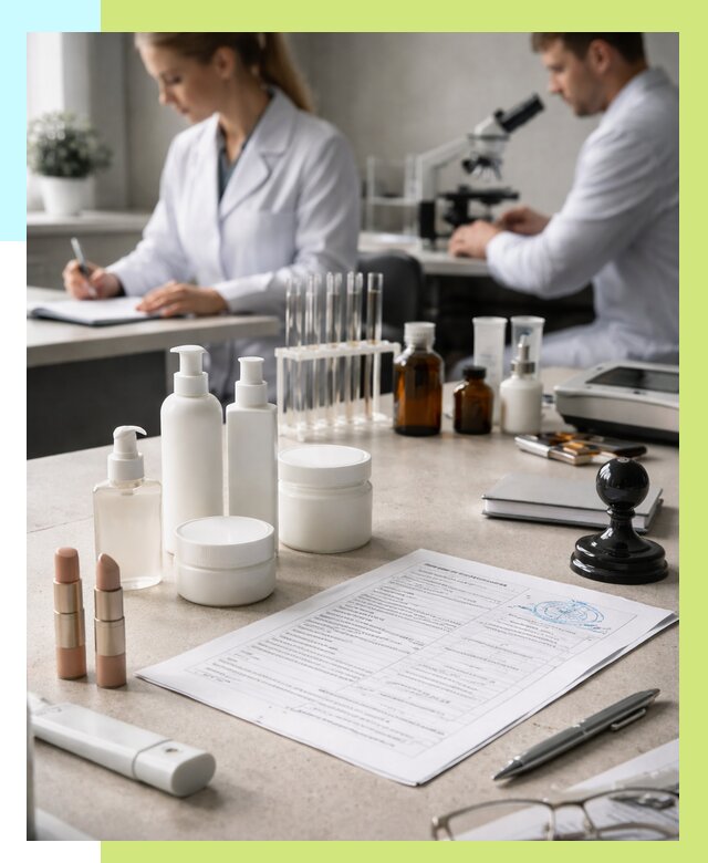 Сертификация косметики в Большой Камне от 20282 р. - Алешин-Бль