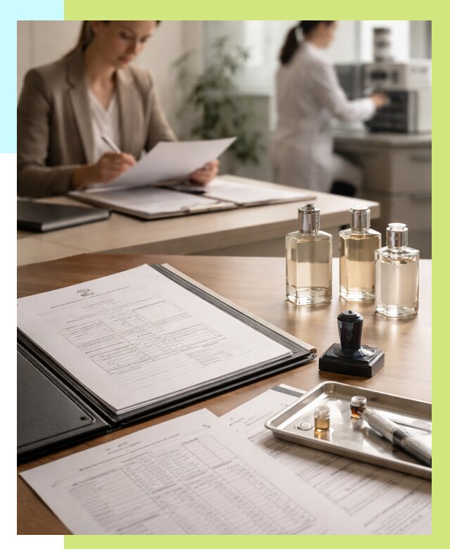 Сертификация парфюмерии в Большой Камне от 15212 р. | Алешин-Бль