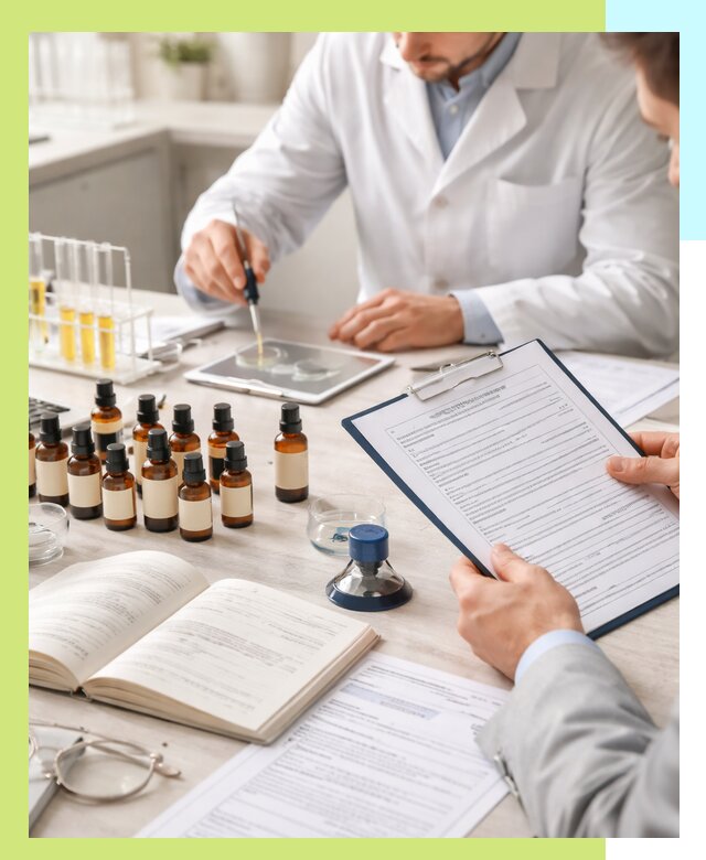 Сертификация эфирных масел и документация качества в Большой Камне