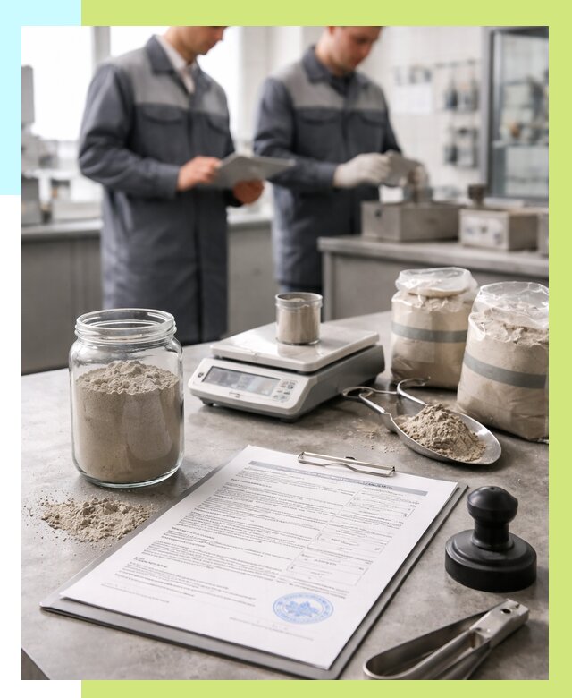 Сертификация цемента в Большой Камне от 20282 р. | Алешин-Бль