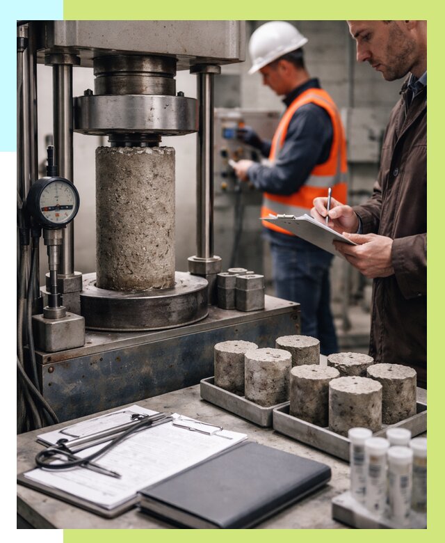 Сертификация бетона в Большой Камне от 30423 р. сертификат | Алешин-Бль