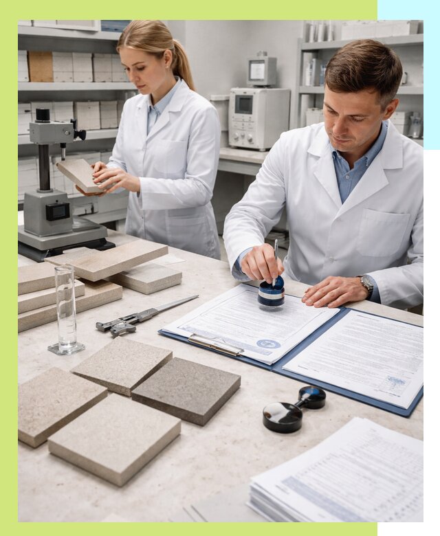 Сертификация плитки и керамики в Большой Камне с документами