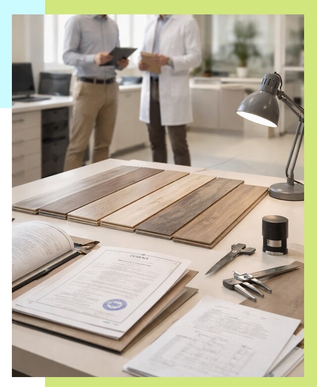 Сертификация ламината в Большой Камне от 18254 р. под ключ | Алешин-Бль