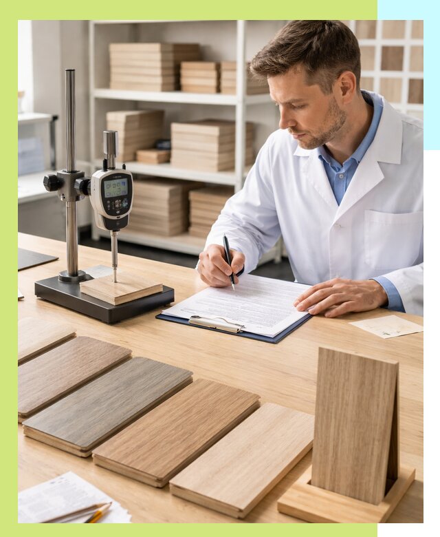 Сертификация ламината с испытаниями и оформлением документов в Большой Камне