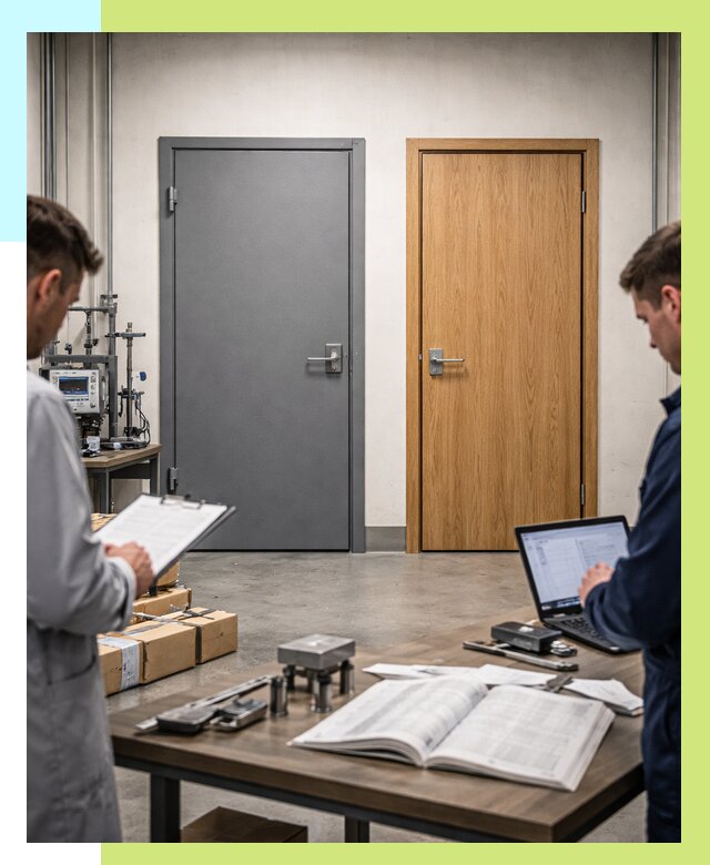 Сертификация дверей в Большой Камне от 8113 р. под ключ | Алешин-Бль