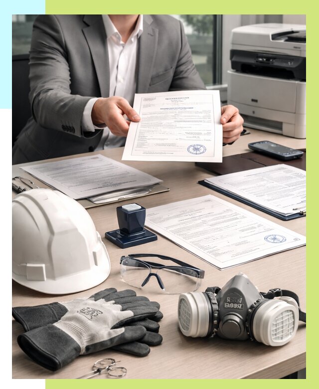 Сертификация СИЗ в Большой Камне от 15212 р. | Алешин-Бль оформить