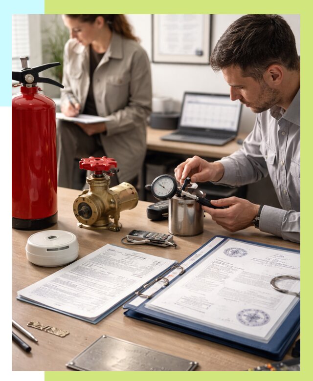 Сертификация пожарного оборудования в Большой Камне от 15212 р.|Алешин-Бль