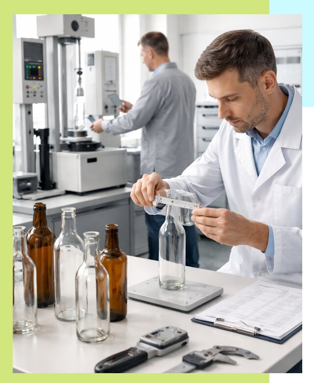 Сертификация стеклянных бутылок и сопутствующей упаковки в Большой Камне