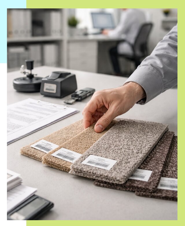 Сертификация ковролина в Большой Камне от 15212 р., Алешин-Бль