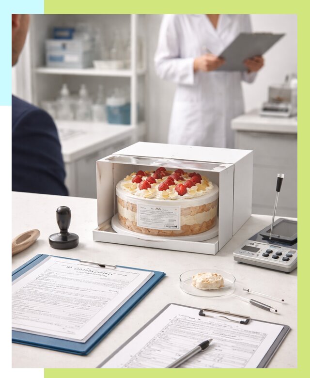 Сертификация тортов в Большой Камне от 9127 р. заказать | Алешин-Бль