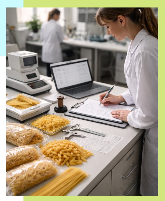 Сертификация макаронных изделий в Большой Камне от 15212 р. | Алешин-Бль