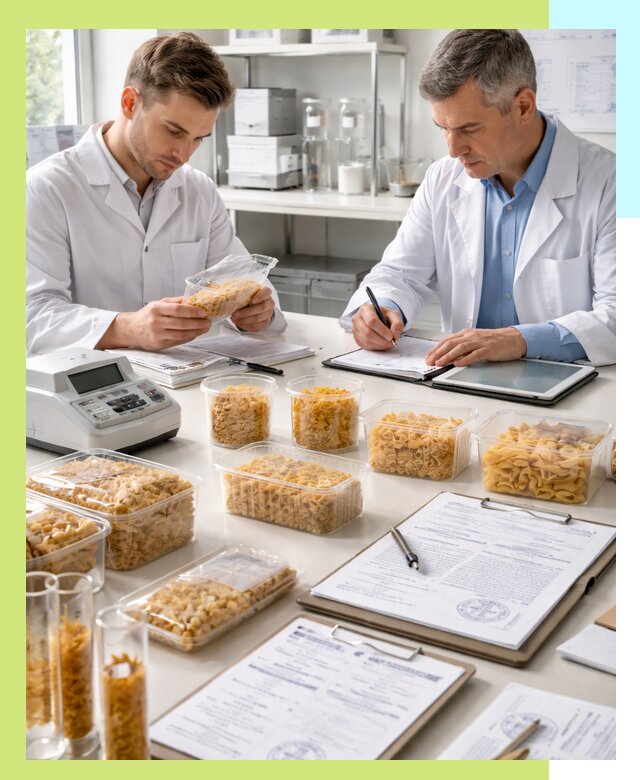 Сертификация макаронных изделий и технологической документации в Большой Камне