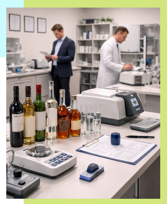 Сертификация алкогольной продукции в Большой Камне от 25353 р. | Алешин-Бль