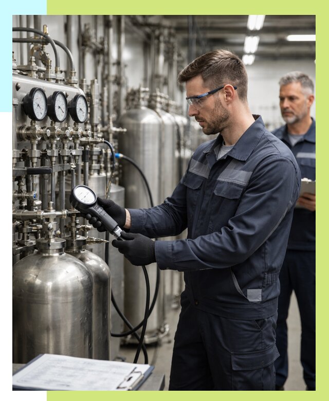 Сертификация оборудования под давлением в Большой Камне от 45635 р.|Алешин-Бль