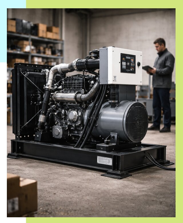 Сертификация дизель генераторов в Большой Камне от 15212 р. | Алешин-Бль