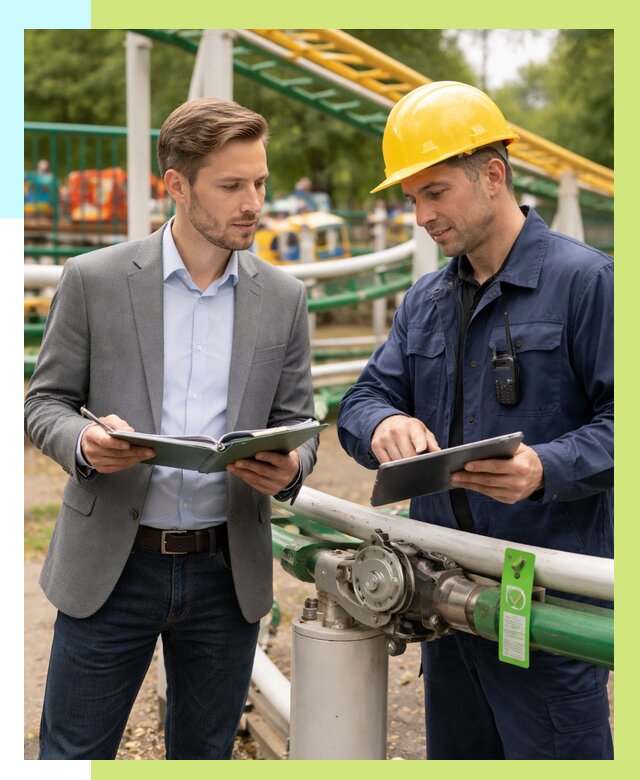 Сертификация аттракционов в Большой Камне от 45635 р. | Алешин-Бль