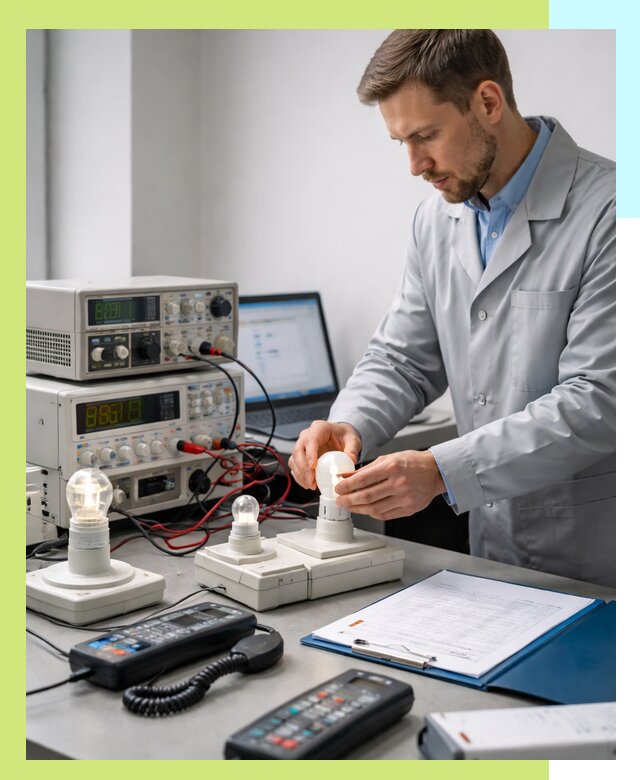 Сертификация ламп и светильников в Большой Камне по нормативам