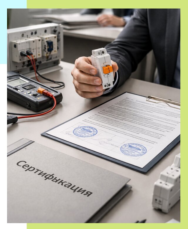 Сертификация выключателей под ключ в Большой Камне от 15212 р. | Алешин-Бль
