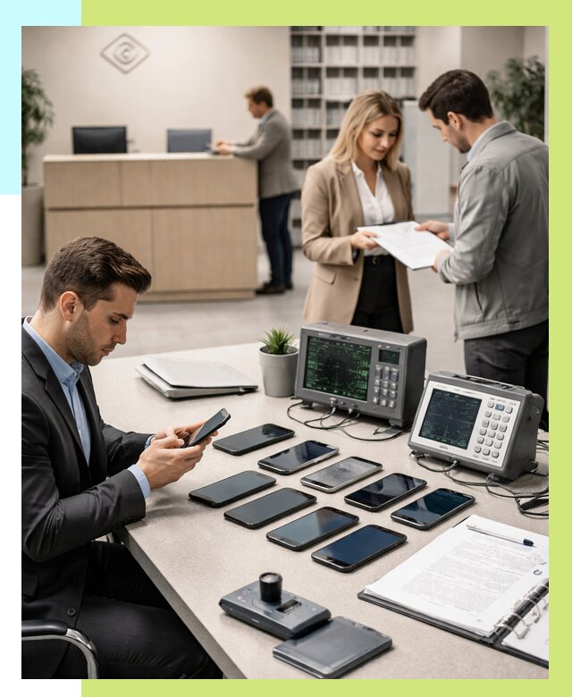 Сертификация телефонов в Большой Камне от 25353 р. под ключ | Алешин-Бль