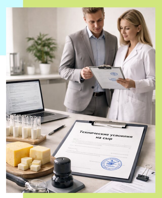 ТУ на сыры в Большой Камне срочно от 12169 р. — оформление | Алешин-Бль