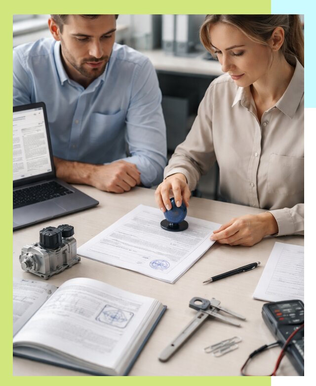 Выдача паспорта изделия и техническая экспертиза продукции в Большой Камне