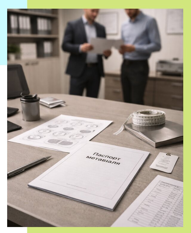 Паспорт материала и качества в Большой Камне от 4563 р. | Алешин-Бль