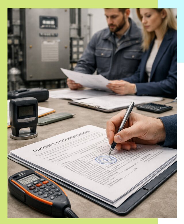 Оформление паспорта эксплуатации оборудования в Большой Камне