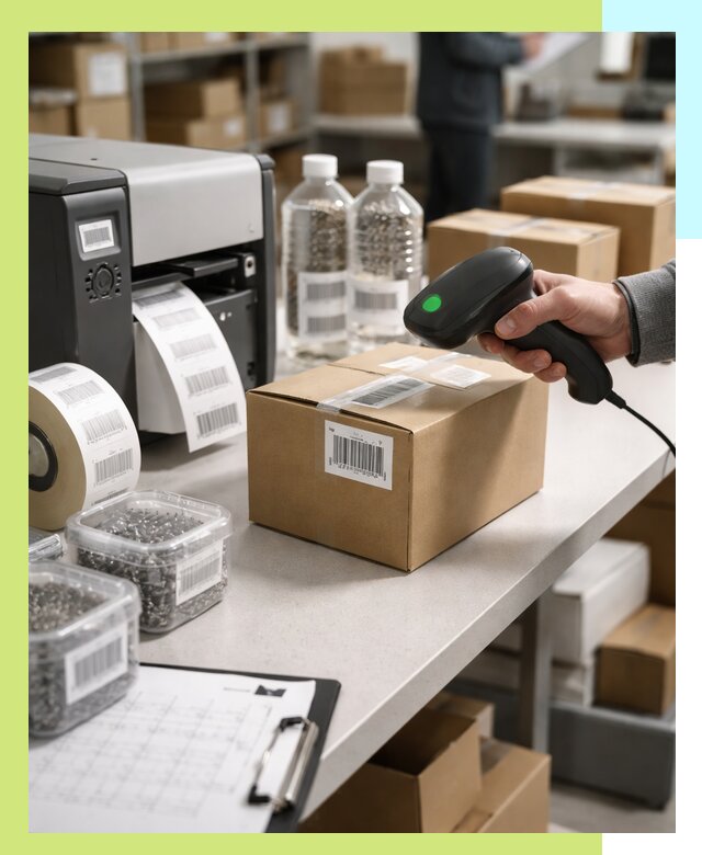 Штрихкодирование продукции и маркировка для продажи в Большой Камне