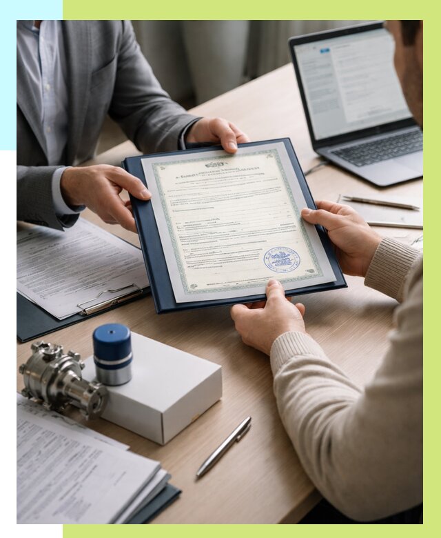 Оформление СГР на продукцию в Большой Камне по цене от 25353 р. | Алешин-Бль