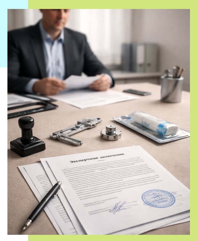 Экспертное заключение на продукцию в Большой Камне от 8620 р. | Алешин-Бль