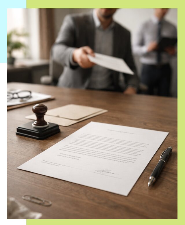 Отказное письмо по сертификации в Большой Камне от 3549 р. | Алешин-Бль