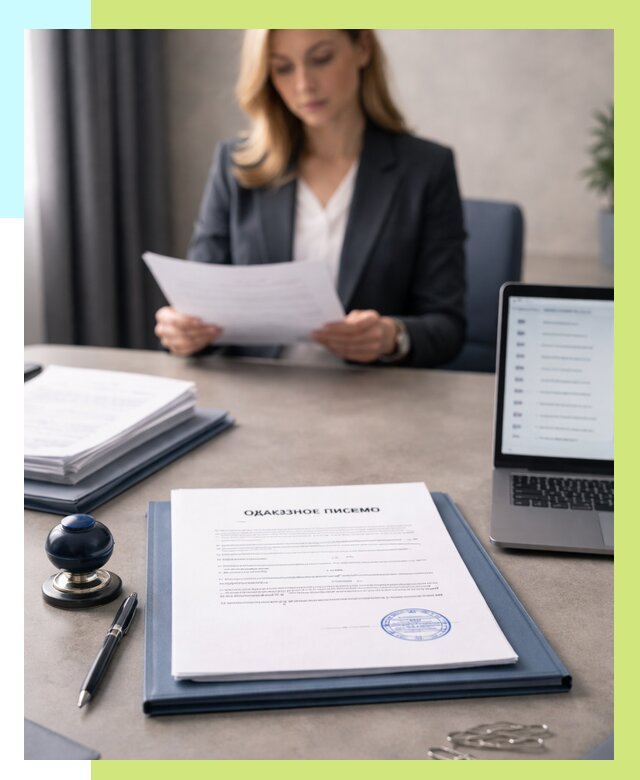 Отказное письмо для маркетплейсов в Большой Камне от 2535 р., Алешин-Бль