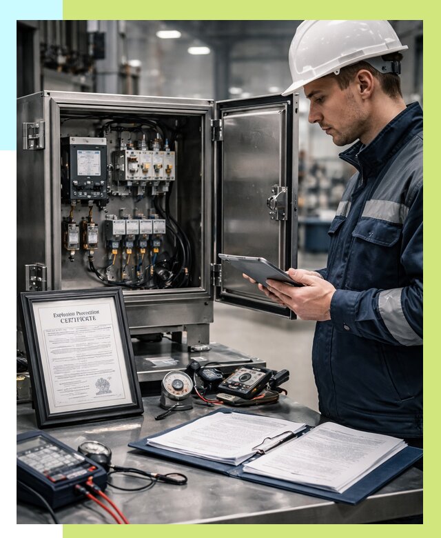 Сертификат взрывозащиты в Большой Камне от 45635 р. | Алешин-Бль