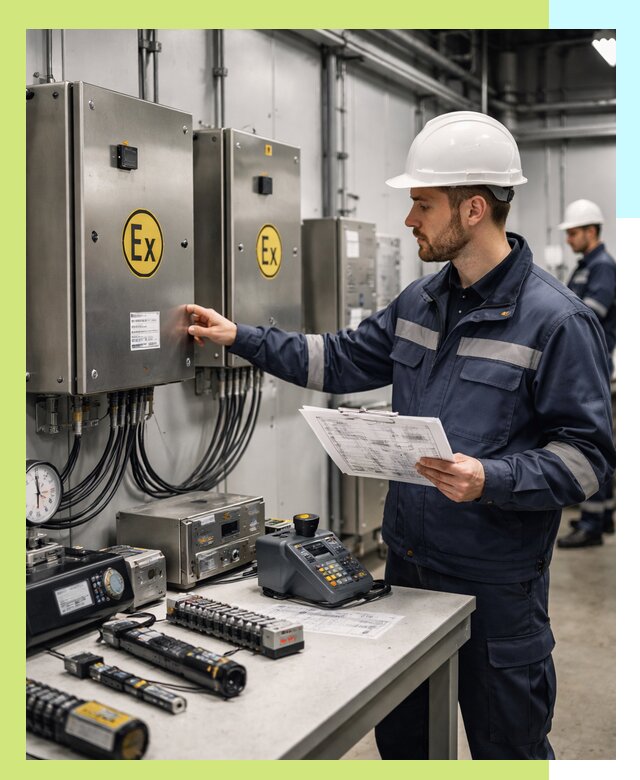 Сертификат взрывозащиты промышленного оборудования в Большой Камне