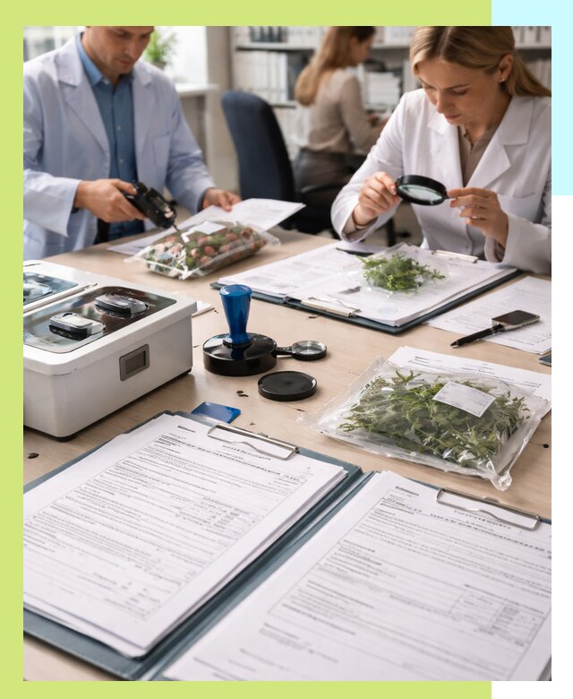 Оформление карантинного сертификата для растений в Большой Камне