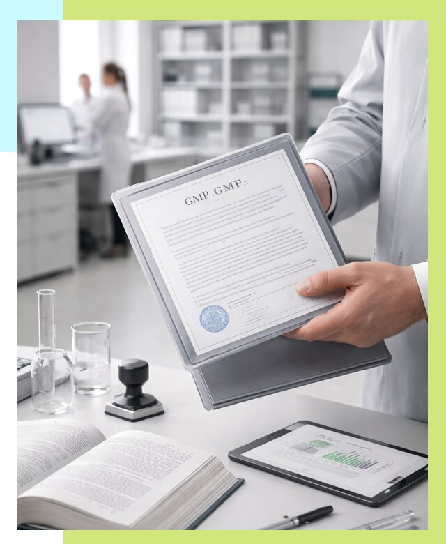 Сертификат GMP в Большой Камне под ключ от 86199 р. | Алешин-Бль