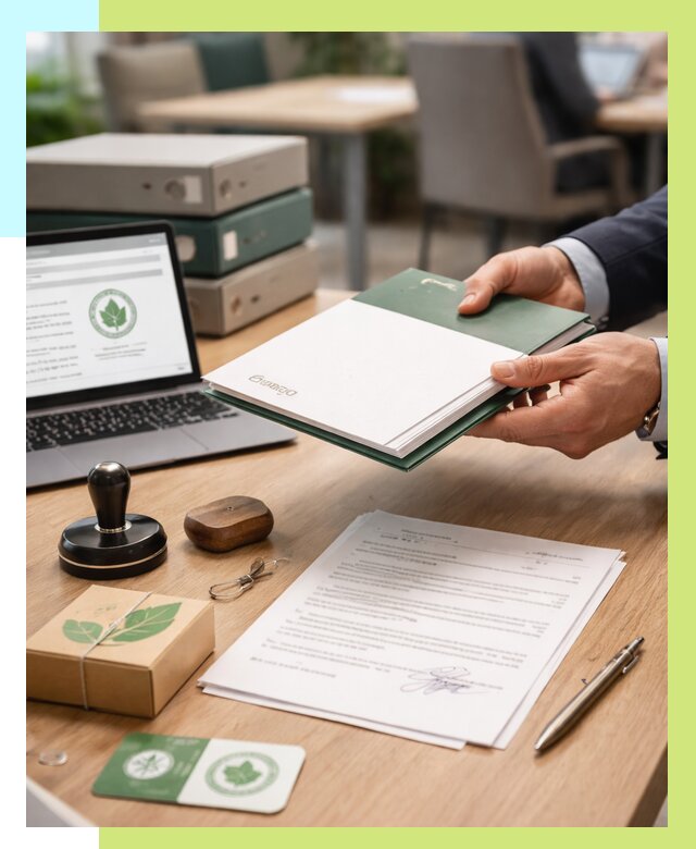 Сертификат ISO 14001 в Большой Камне от 35494 р. Заказать у Алешин-Бль