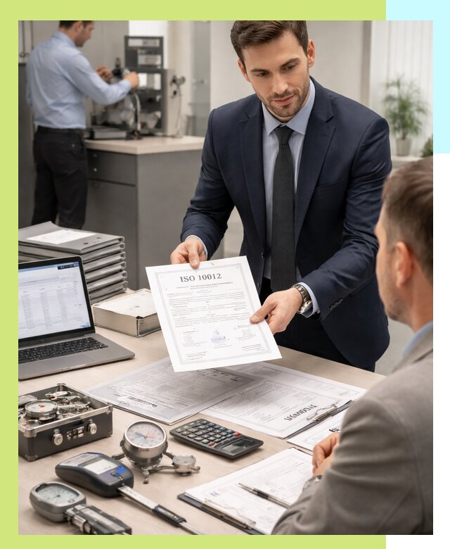 Выдача сертификата ISO 10012 по требованиям метрологии в Большой Камне