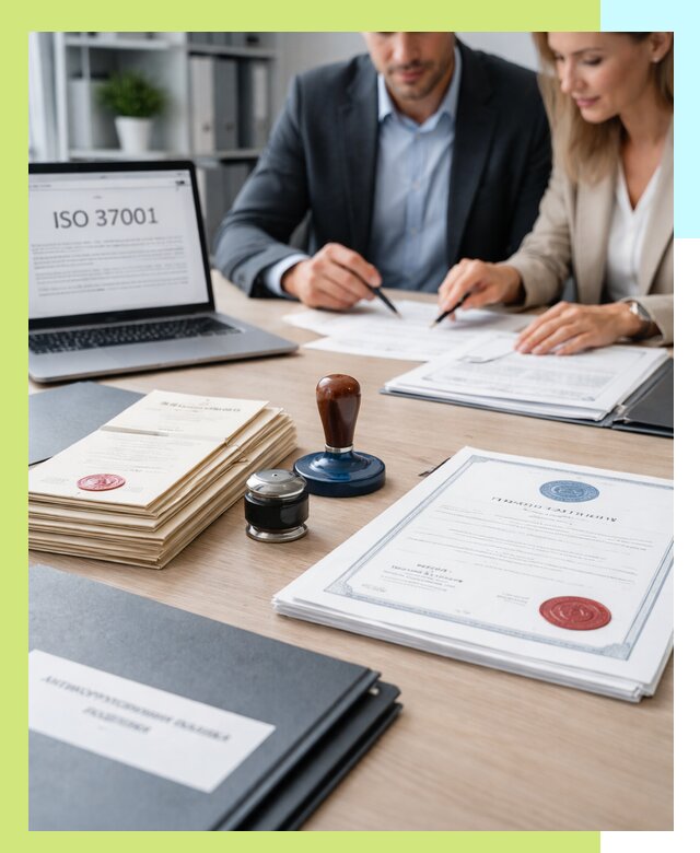 Получение сертификата ISO 37001 по системе борьбы с коррупцией в Большой Камне